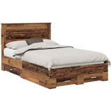  Krevetna konstrukcija Staro drvo 120 x 190 cm Konstruirano drvo | shoptok.hr