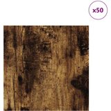 Dekor Paneli 50 pcs Dimljeni hrast 30 x 30 x 0.27 cm | shoptok.hr