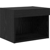TV stenske enote z LED 5 pcs Črna Orehovina Konstruiran les, (5000132256) | Shoptok.si