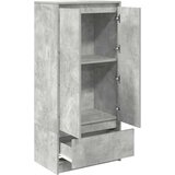Ormarić s ladicom beton sivi 55,5x34x119,5 cm konstruirano drvo | shoptok.hr