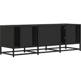 TV ormarić crni 120x35x41 cm Konstruirano drvo i metal | Eponuda.ba