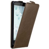 Cadorabo Ohišje, združljivo z HTC U PLAY v kava rjava - Zaščitni ovitek v obliki flipa z magnetnim zapiranjem, (20563400) | Shoptok.si