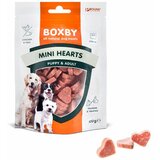 Boxby poslastica puppy/adult mini srca 100 g Cene
