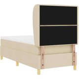  Podna opruga s madracem Tamno siva 90x190 cm Krema 80 x 200 cm | shoptok.hr