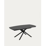 Kave Home Raztegljiva jedilna miza z dodatno ploščo s keramično ploščo 100x130 cm Yodalia – | Shoptok.si