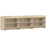 vidaXL TV ormar 168 x 33 x 47 cm Hrast sonoma Konstruirano drvo - Hrast sonoma 168 cm | shoptok.hr