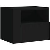  The Living Store Stenska nočna omarica črna 45x30x35 cm - Stenska Omarica, (21496048) | Shoptok.si