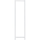 vidaXL Stojalo za brisače belo 25x20x95 cm jeklo | Shoptok.si