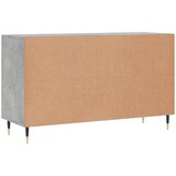  Komoda siva boja betona 100x36x60 cm od konstruiranog drva | Eponuda.com