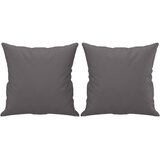  Dvosjed s ukrasnim jastucima sivi 120 cm od umjetne kože | shoptok.hr