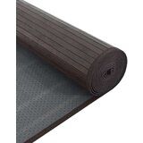 vidaXL Tepih kvadratni tamnosmeđi 100 x 100 cm od bambusa | shoptok.hr