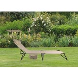 Ambia Garden Vrtni Ležalnik Bindox L, Krem | Shoptok.si