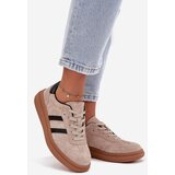 EVENTO Suede Women's Sneakers On Platform Beige Elivienne | shoptok.hr