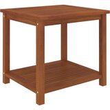 vidaXL Stranska mizica trden akacijev les 45x45x45 cm Cene