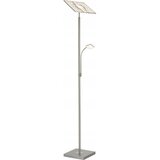 BRILONER 1328-022 - prigušiva LED podna lampa LED/21W/230V + LED/3,5W matni hrom Cene
