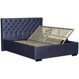 Modern Living Oblazinjena Postelja Miami Storage, Modra, 180x200 | Shoptok.si