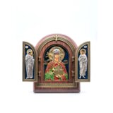  Triptih Sveti Car Lazar, 220x255x32mm Cene