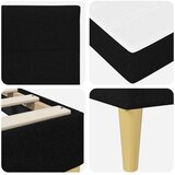  Okvir za krevet Crna 140 x 200 cm Poliester - Crna 140 x 200 cm | shoptok.hr