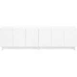  TV stalak 140 x 34,5 x 40 cm Bijela Konstruirano drvo | shoptok.hr