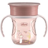 Chicco Čaša za bebe No Spill Perfect 360 stepeni, 200 ml, Roze Cene