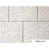PRANA PLOČA 20x20x6cm bijelo-crna