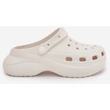 Boto Women's Foam Platform Slippers White Elisra | ePonuda.com