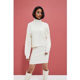 Moodo Cable-knit skirt Cene