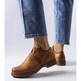 Gemre Brown slip-on perforated shoes Seymour | Shoptok.si
