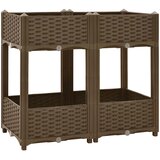  Povišena gredica 80 x 40 x 71 cm od polipropilena | shoptok.hr