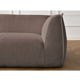 Bobochic Paris Rjava sedežna garnitura iz tkanine bouclé 242 cm Giorgia – | Shoptok.si