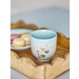 Bloomingville Mini Modra/kremno bela otroška skodelica iz kamenine 150 ml Celebrate – | Shoptok.si