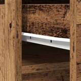 vidaXL Visoka omara starinski les 37,5x35x180 cm inženirski les | Shoptok.si