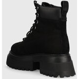 Timberland Čizme Sky 6In LaceUp za žene, boja: crna, ravni potplat, TB0A428J0011 | shoptok.hr