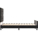  s opruga kutije s uzglavljem Crna 120 x 190 cm Baršun | shoptok.hr