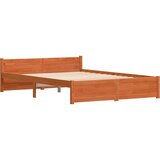  Krevetna konstrukcija Vosak smeđa 205,5 x 155,5 x 51 cm | shoptok.hr