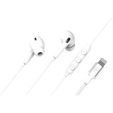 Oem FORCE PLAY, Ojačane slušalke z bliskavico v ušesih, Bela, (5000231642) | Shoptok.si