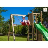 Fungoo Set FUNNY 3 s pješčanikom i ljuljačkom - drveno dječje igralište | shoptok.hr