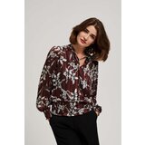 Marisse Chestnut Floral Pattern Shirt | shoptok.hr