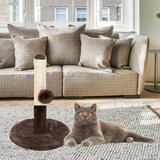  Grebalica za mačke – Toranj 40 cm x 30 cm, tamno smeđa | Shoptok.si