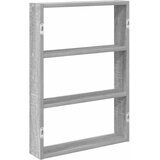  Zidna polica Siva Sonoma 43x9x60 cm Konstruirano drvo | shoptok.hr