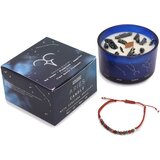  Zodiakalna kristalna sveča z energijsko zapestnico – OVEN - Majhna pozornost - Dan žena - Birma | Shoptok.si