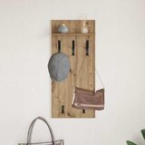 Vješalica za kapute na zidu Umjetnički hrast 40 x 10 x 90 cm | shoptok.hr