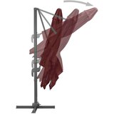  Konzolni suncobran s aluminijskom šipkom bordo 400 x 300 cm | shoptok.hr