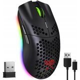 Malatec Brezžična akumulatorska optična igralna miška 2400DPI LED RGB, (20815290) | Shoptok.si