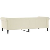  Dnevni krevet krem 90 x 200 cm od umjetne kože | shoptok.hr