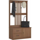 vidaXL Drvo za dvoranu SANDENS 87x40x159,5 cm puno drvo bor | shoptok.hr