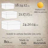 Kartos Poklon kutije u setu 3 kom 14x18 cm Maps – | shoptok.hr