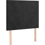 Box spring krevet s madracem crni 90x200 cm baršunasti | shoptok.hr