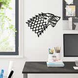 Wallity Zidna dekoracija Game Of Thrones, 60x43 cm, 1.5 mm, Crna Cene
