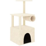  Penjalica za mačke sa stupovima za grebanje krem 109,5 cm | shoptok.hr